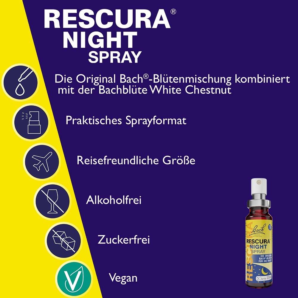 Bach® RESCURA® NIGHT Spray- alkoholfrei