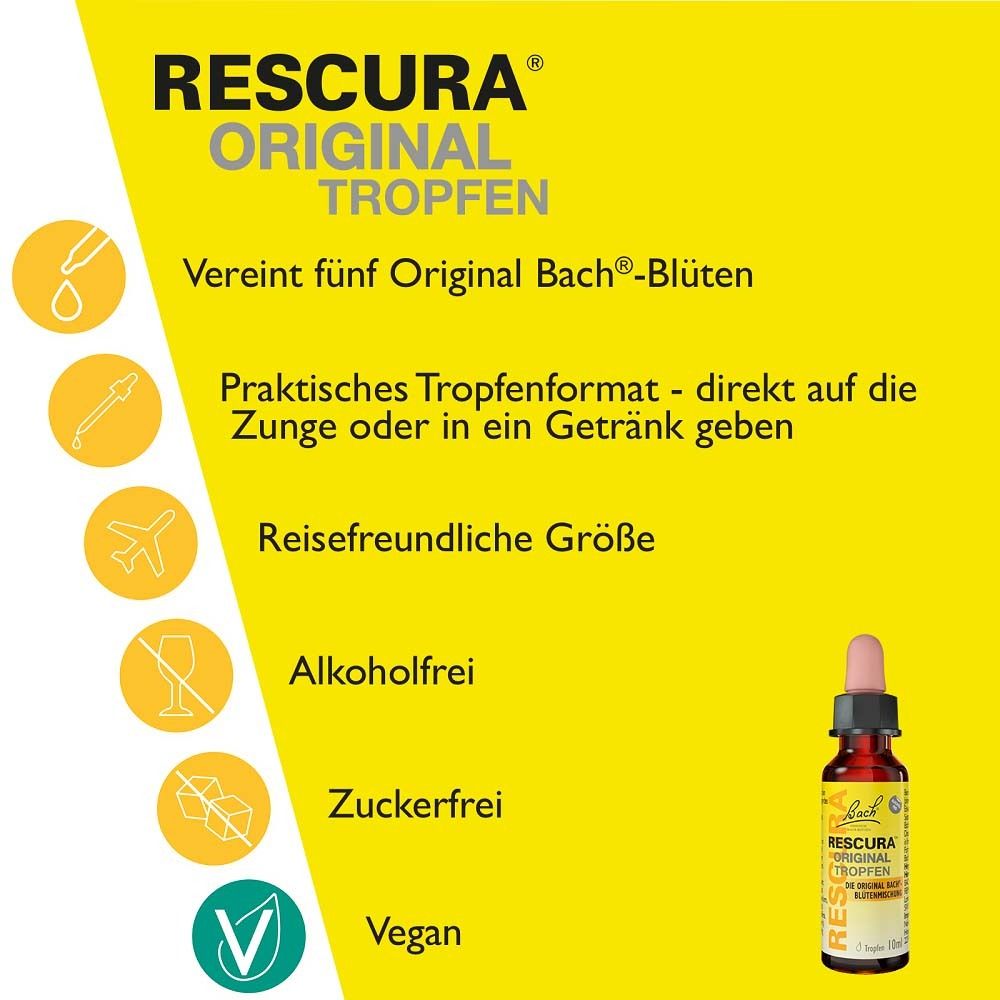 Bach® Original RESCURA™ ORIGINAL Tropfen alkoholfrei