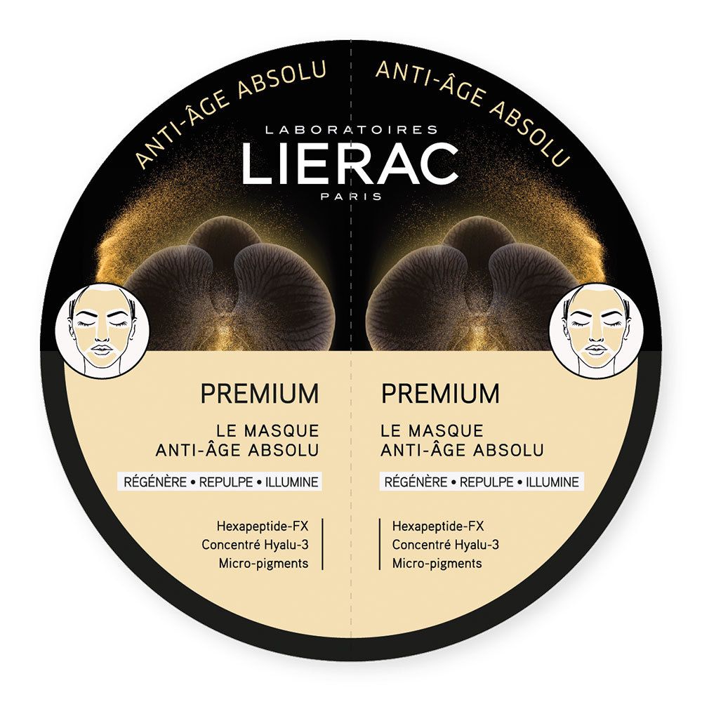 LIERAC Duo Maske Premium