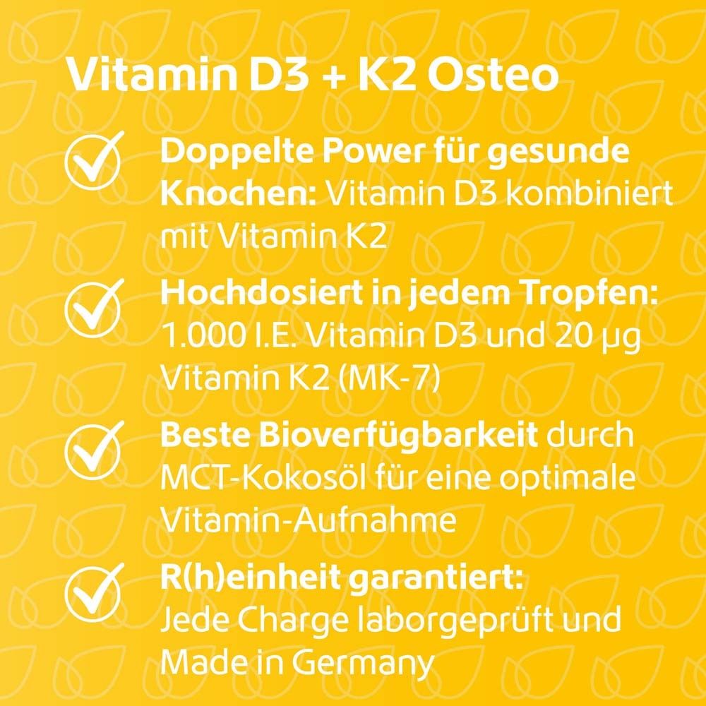 Vitamin D3 + K2 Tropfen