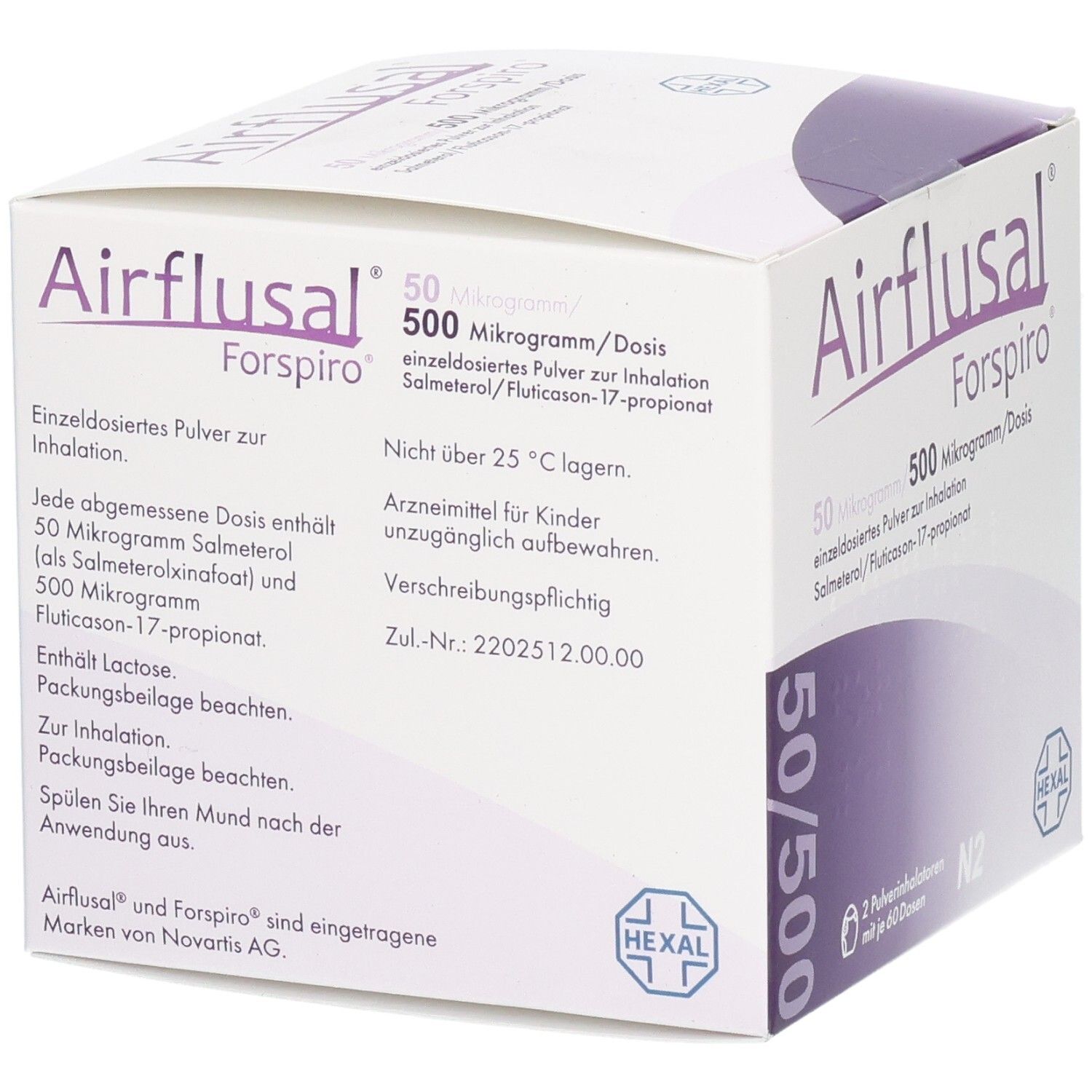 Airflusal® Forspiro50/500Ug