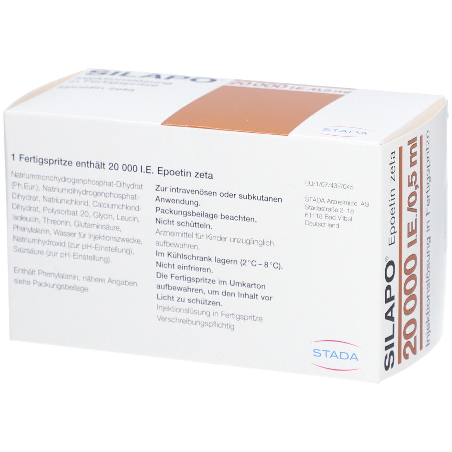 Silapo® 20.000 I.E./0,5 ml Fertigspritzen