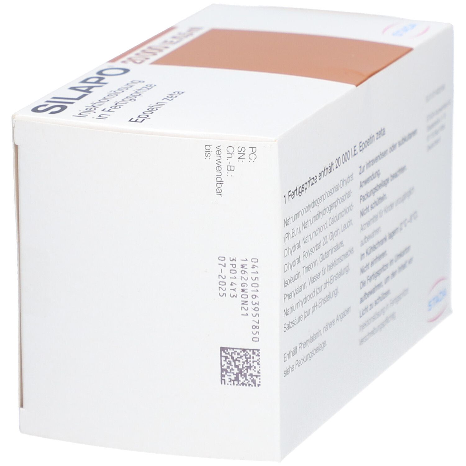 Silapo® 20.000 I.E./0,5 ml Fertigspritzen