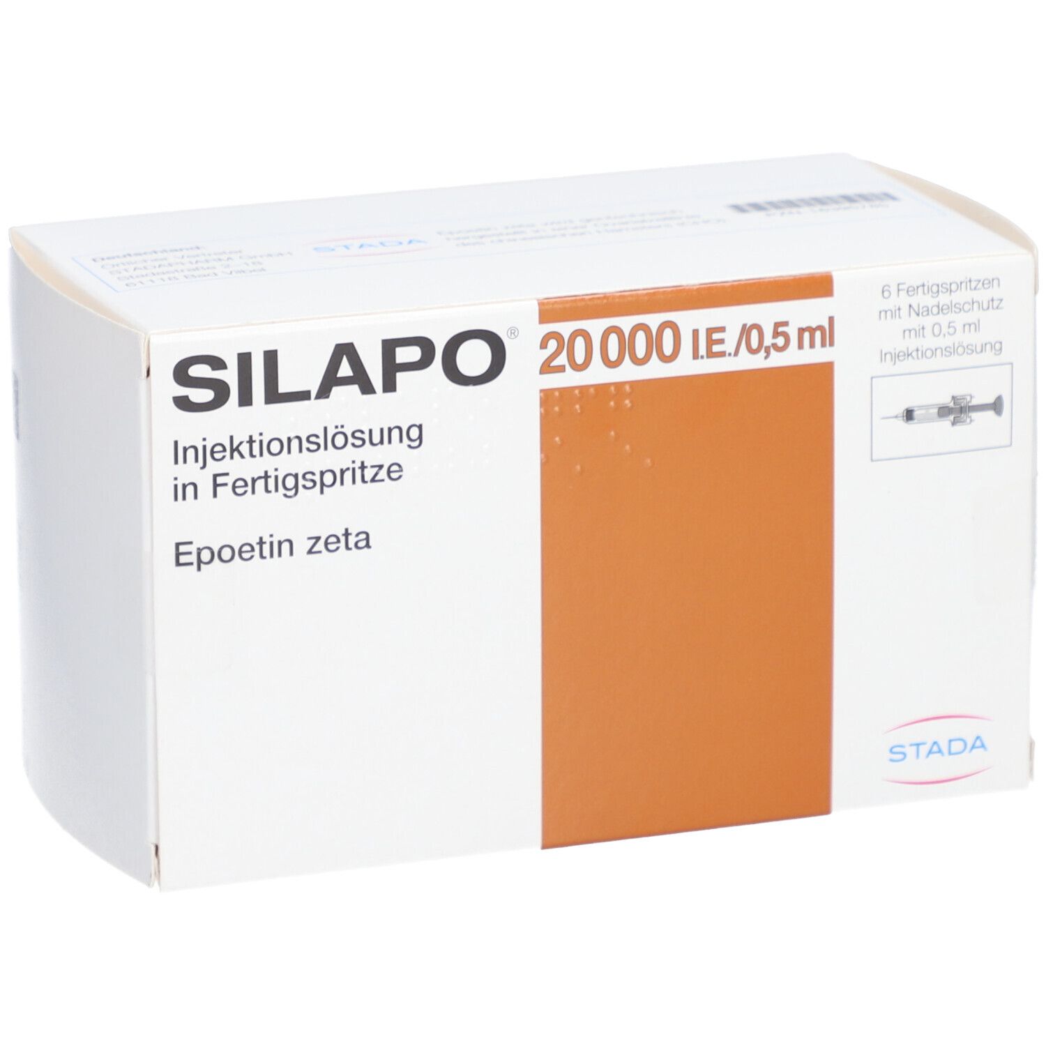Silapo® 20.000 I.E./0,5 ml Fertigspritzen