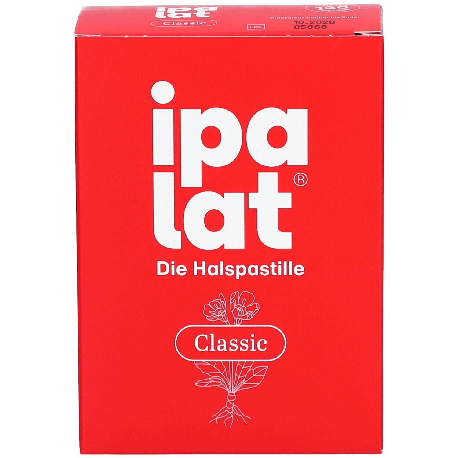 ipalat® Halspastillen classic