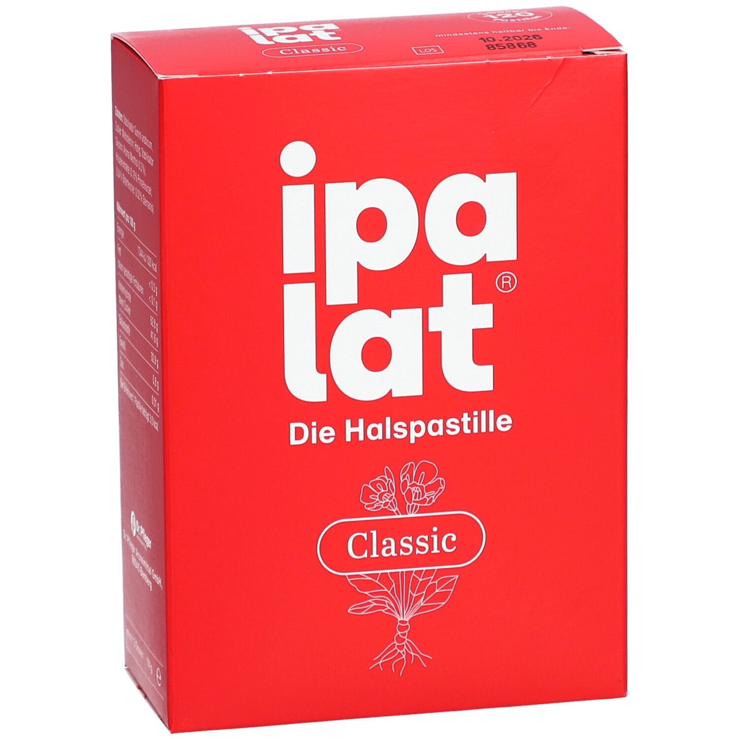 ipalat® Halspastillen classic