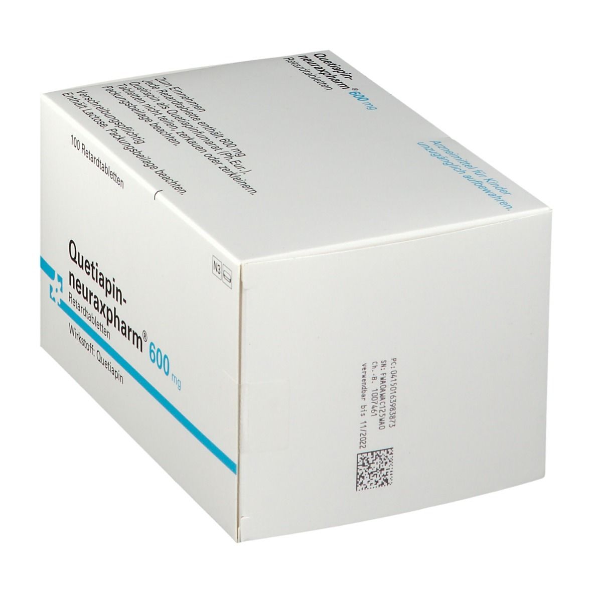 Quetiapin-neuraxpharm® 600 mg