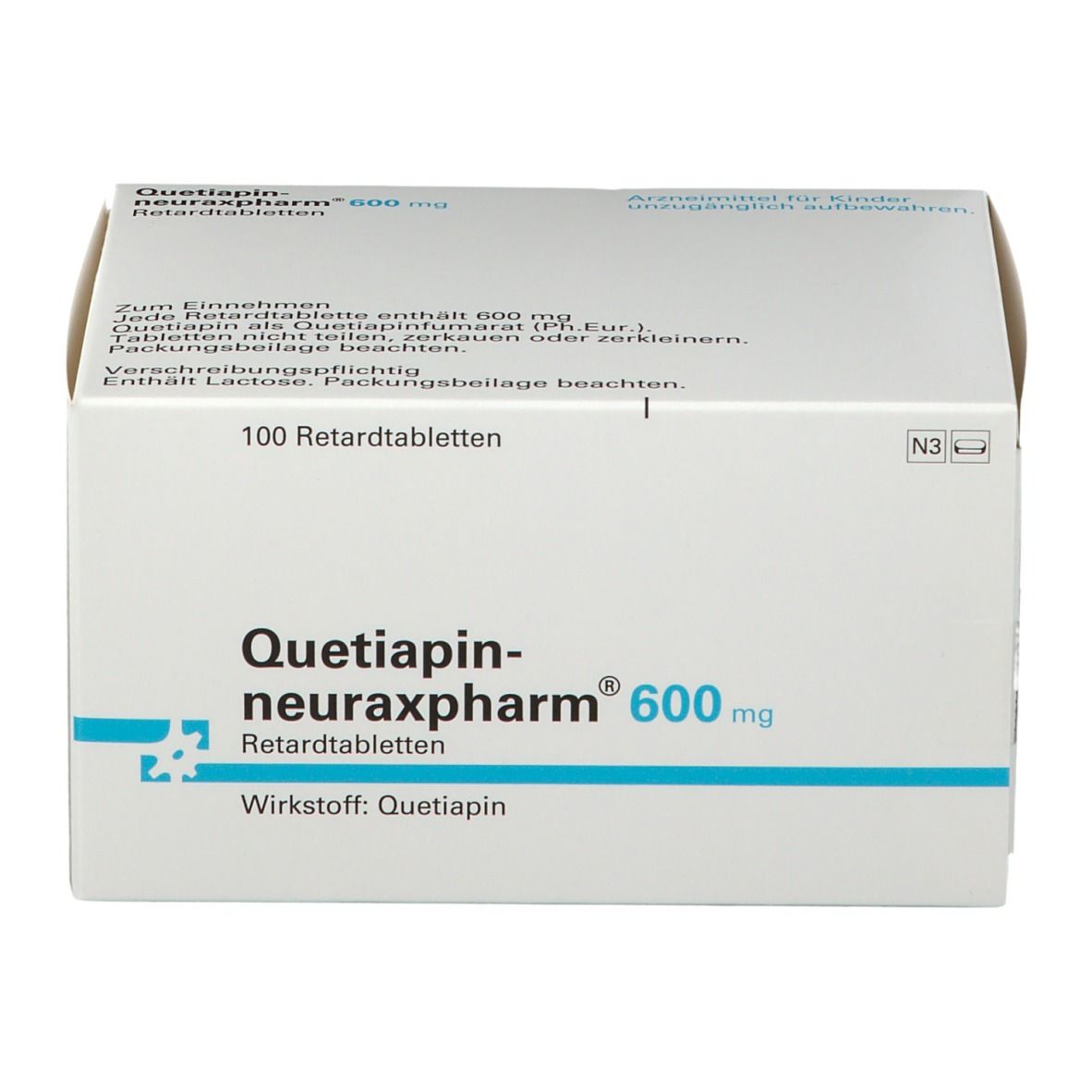 Quetiapin-neuraxpharm® 600 mg