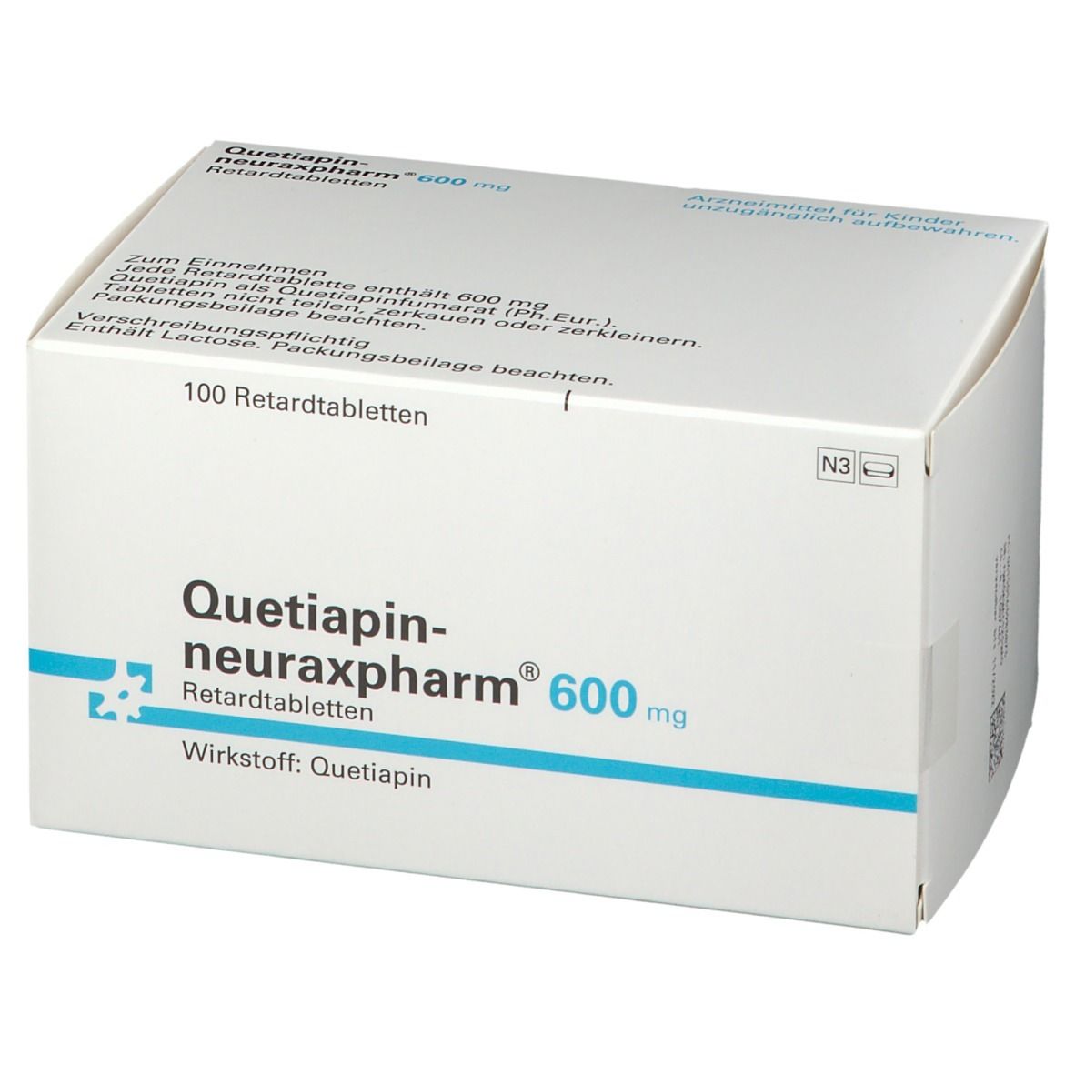 Quetiapin-neuraxpharm® 600 mg