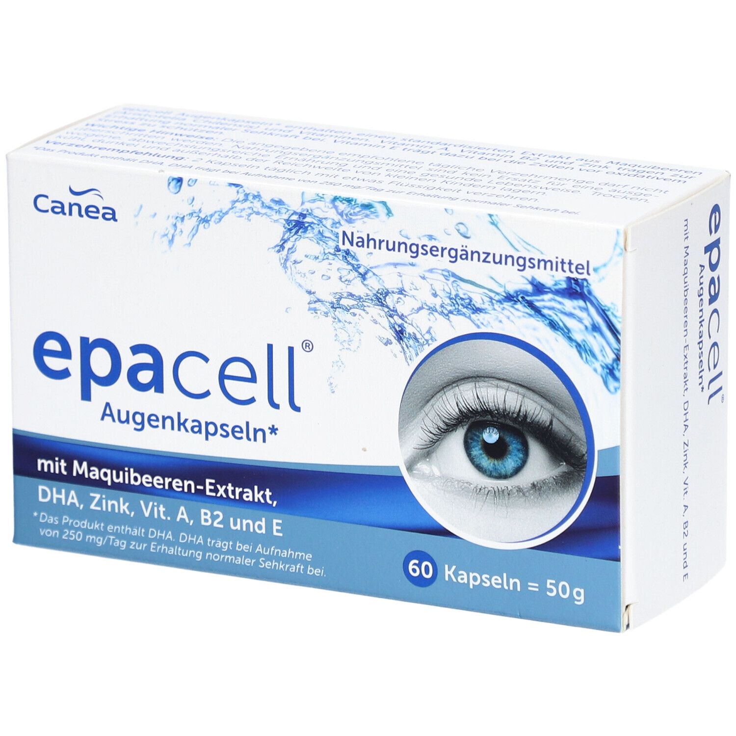 Epacell Augenkapseln mit Maquibeere + DHA + EPA