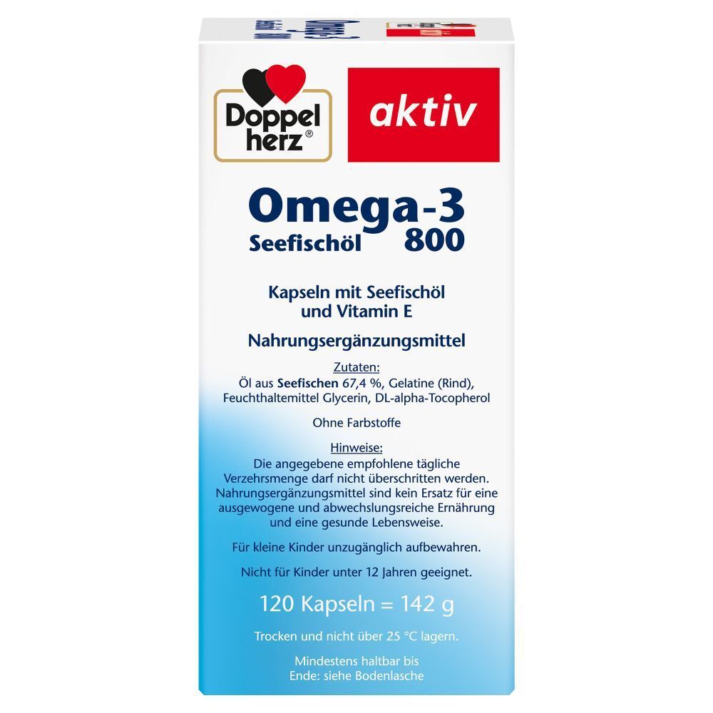 Doppelherz® aktiv Omega-3 Seefischöl 800