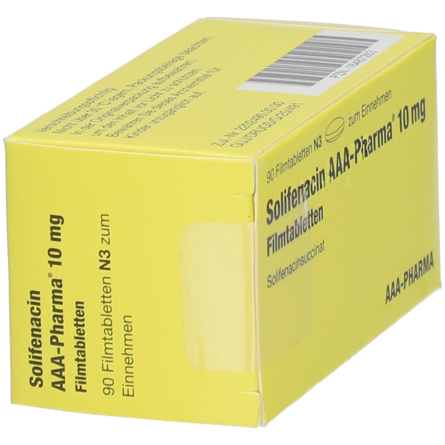 Solifenacin AAA-Pharma 10 mg Filmtabletten 90 St