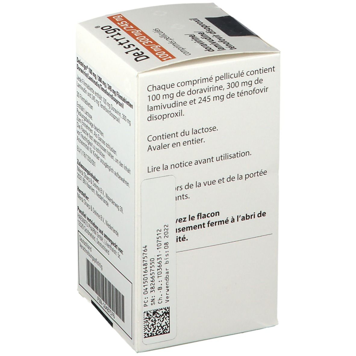 Delstrigo® 100 mg/ 300 mg/ 245 mg