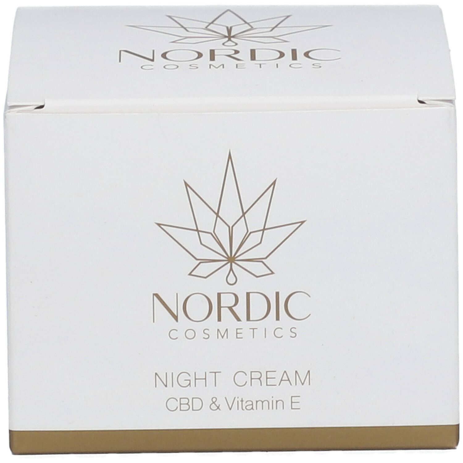 Nordic Cosmetics Nachtcreme CBD + Vitamin E