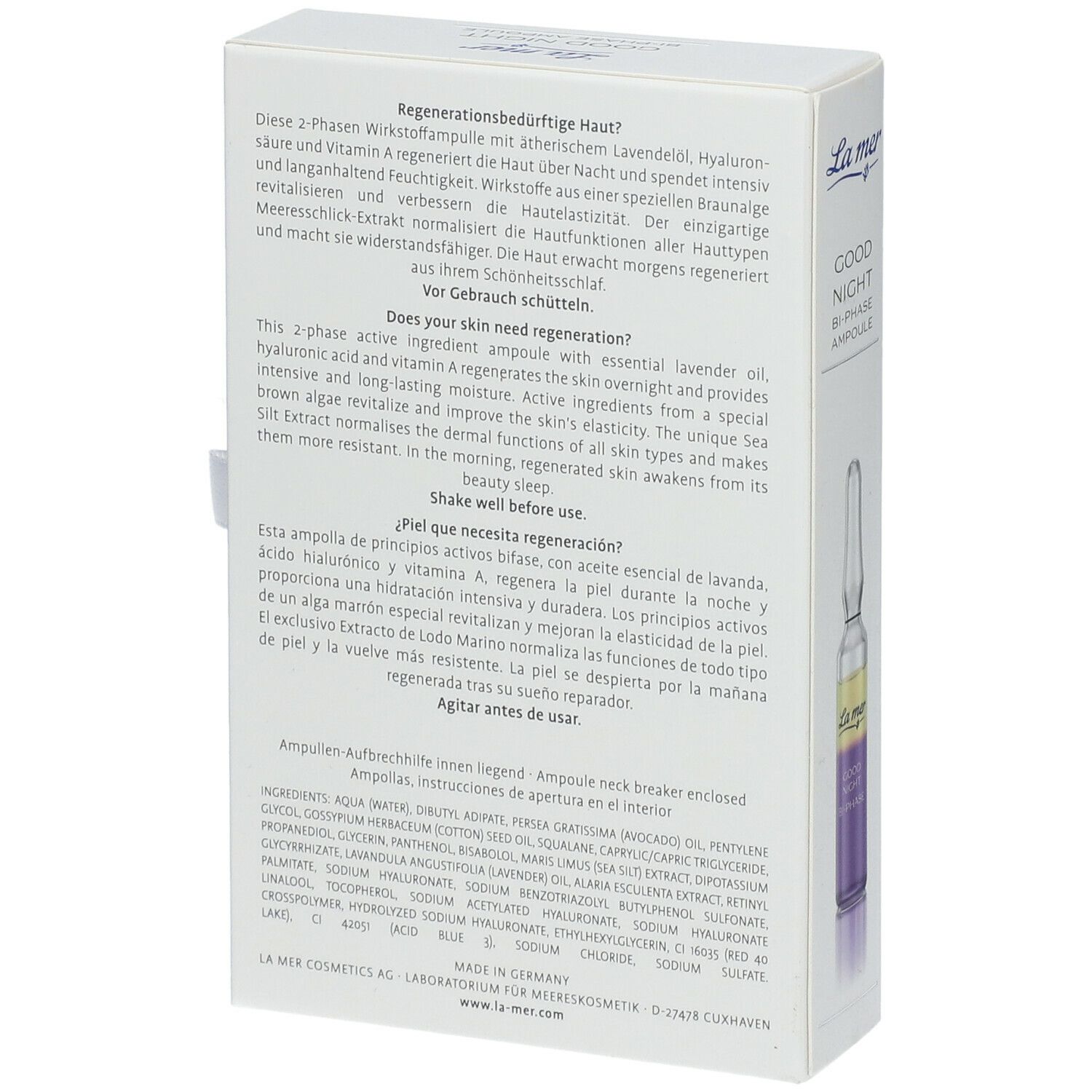 La mer Good Night BiPhase 7x2 ml