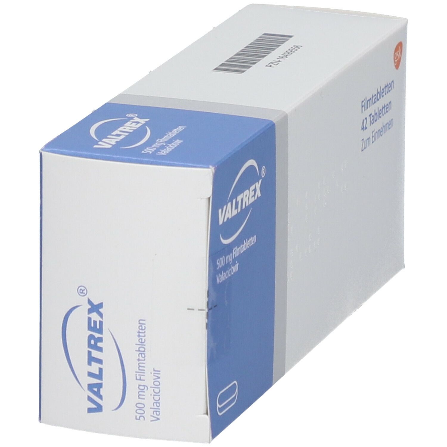 Valtrex 500 mg Filmtabletten 42 St