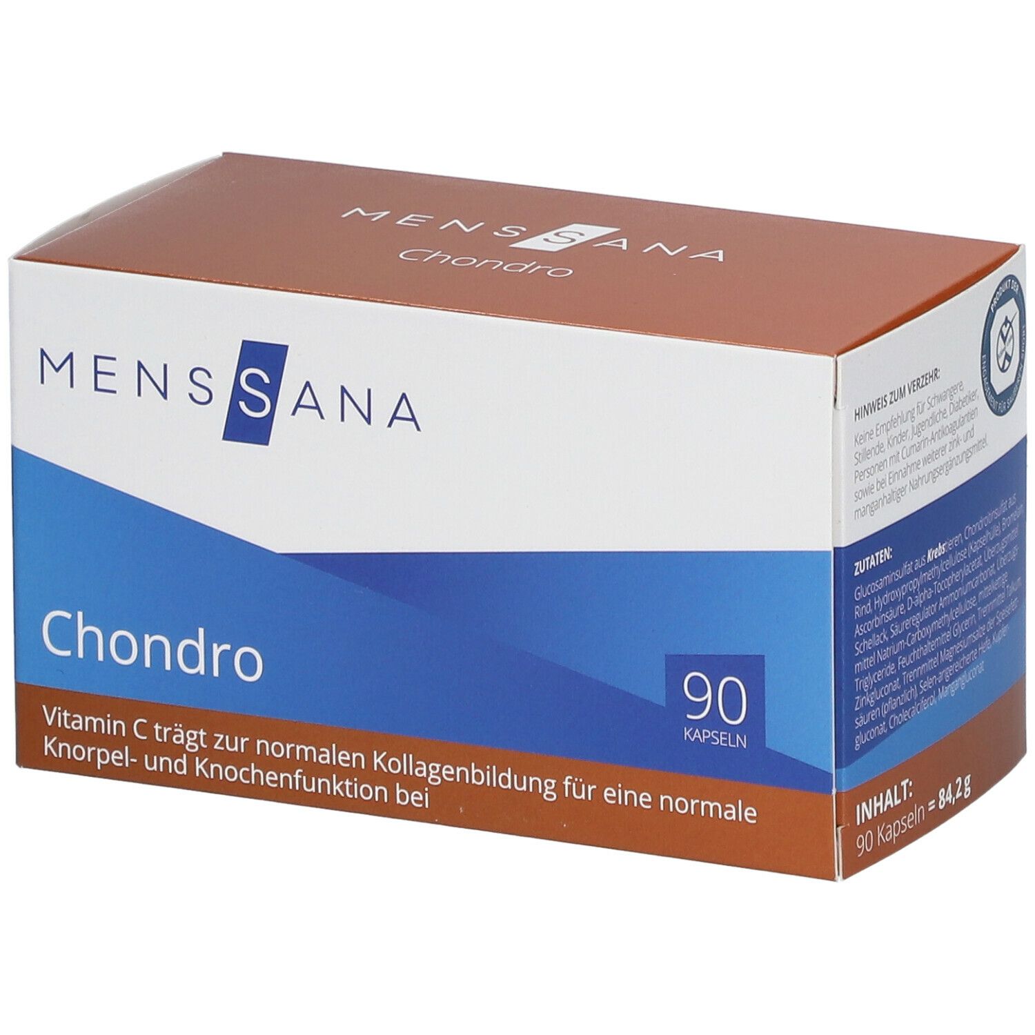 Chondro Menssana magensaftresistente Kapseln 90 St magensaftresistent