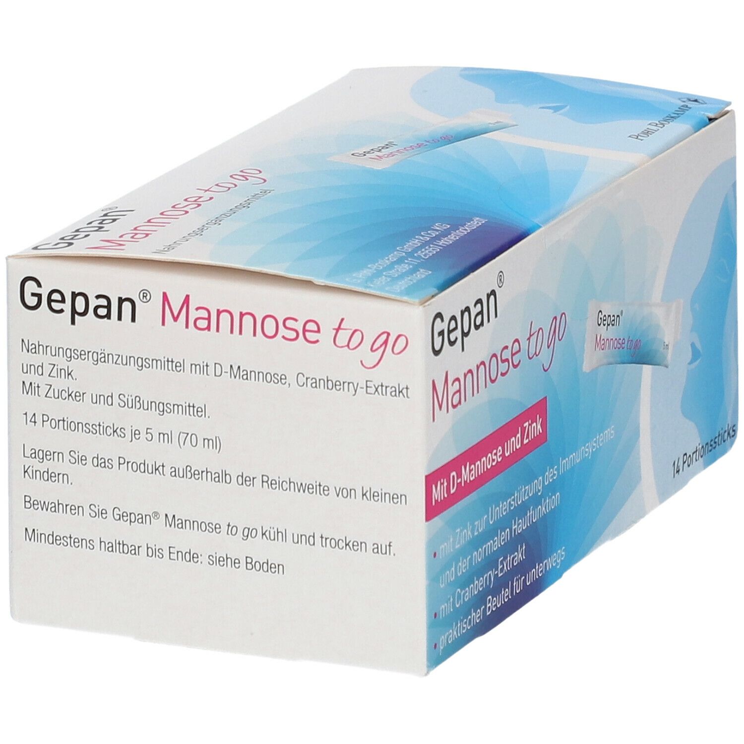 gepan mannose to go 14x5 ml shop apotheke com