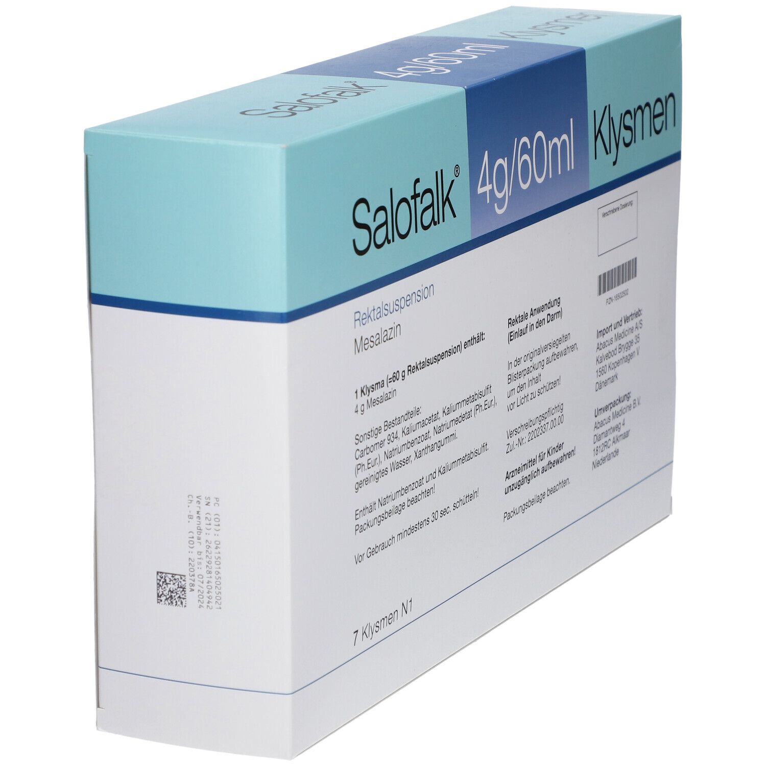 Salofalk® 4G/60Ml Klysmen