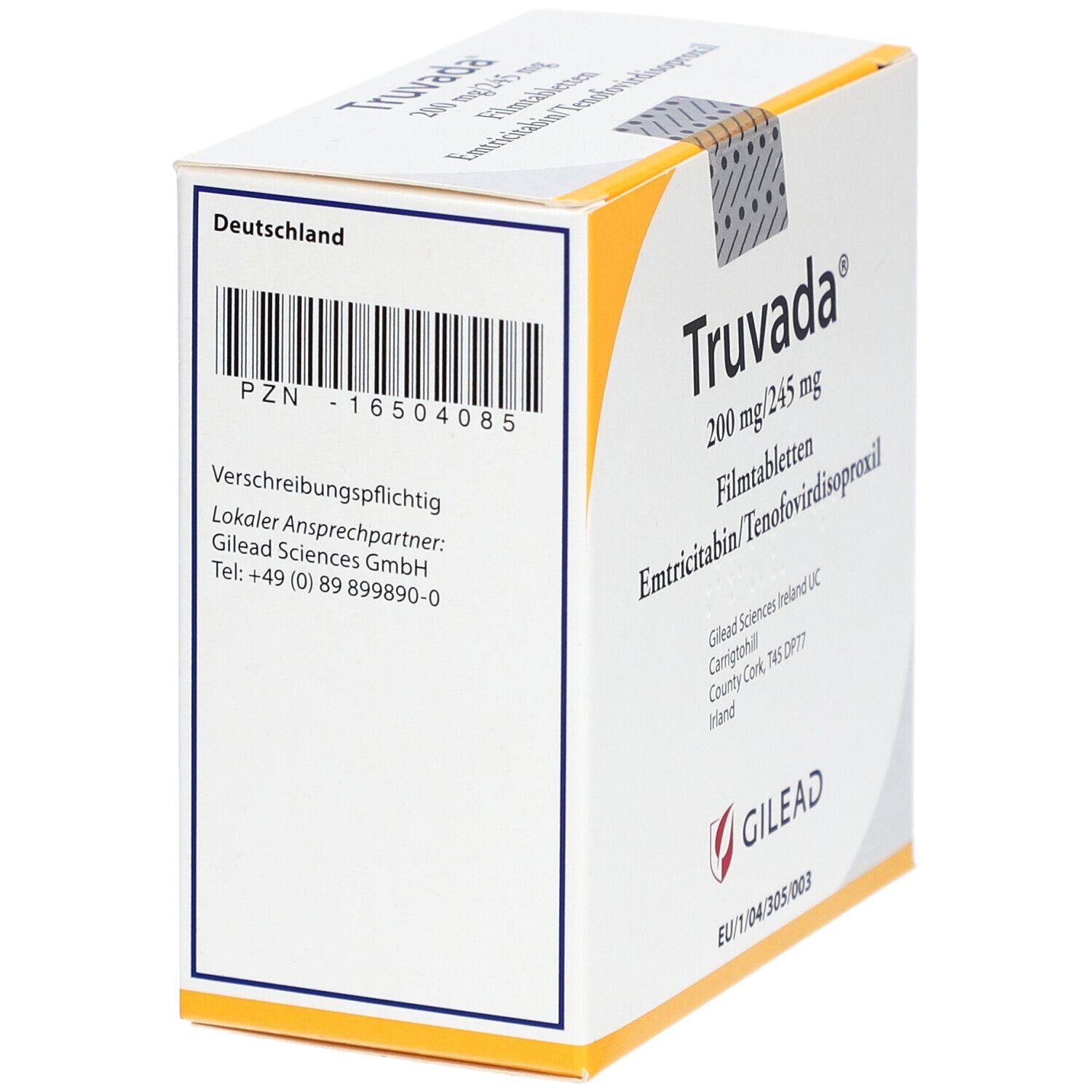 Truvada 200 mg/245 mg Filmtabletten 2x30 St