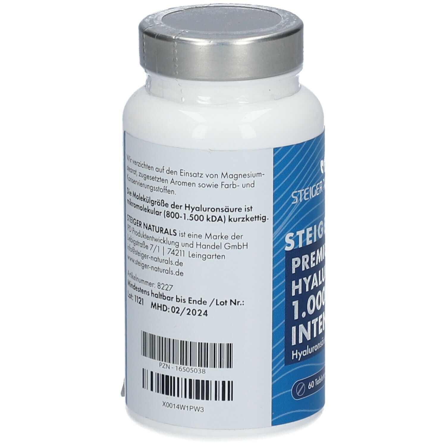 Steiger Naturals Hyaluronsäure Tabletten