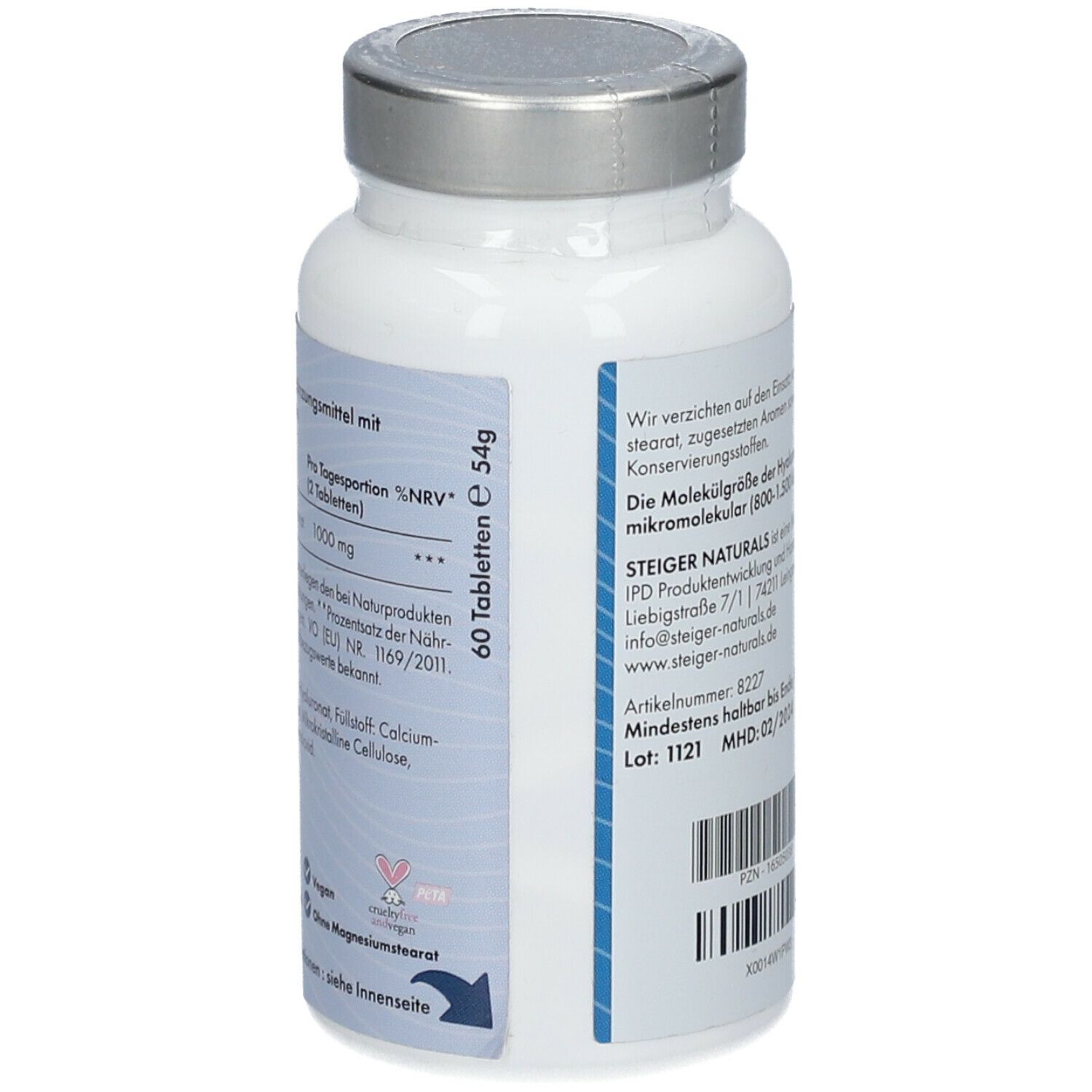 Steiger Naturals Hyaluronsäure Tabletten