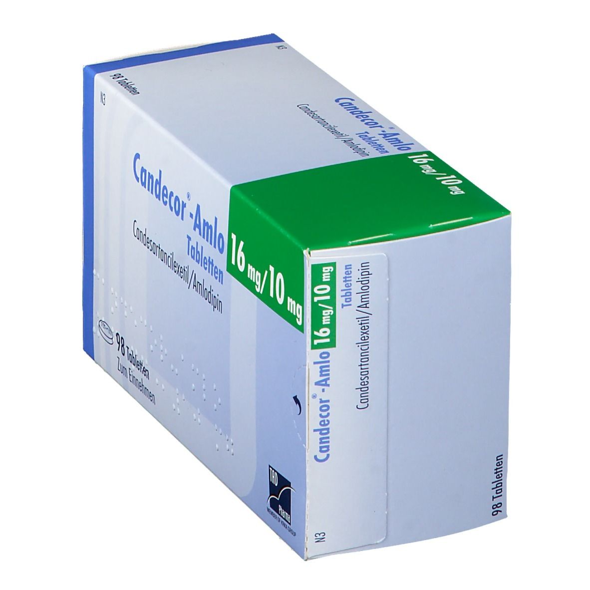 CANDECOR-Amlo 16 mg/10 mg Tabletten 98 St