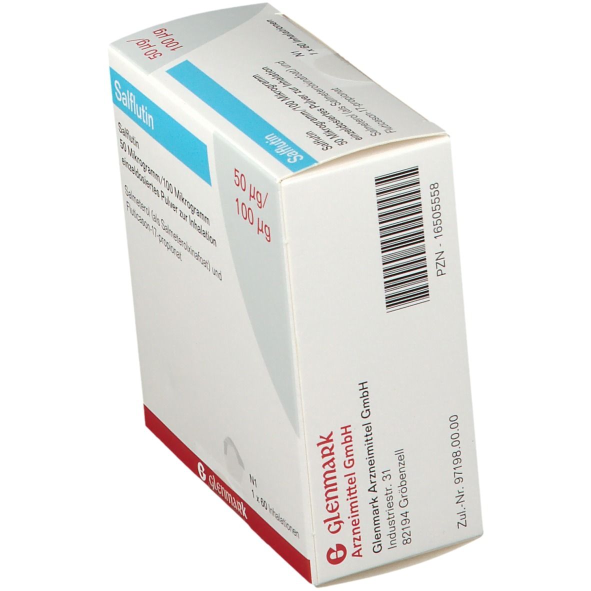 Salflutin 50 µg/100 µg/Dosis