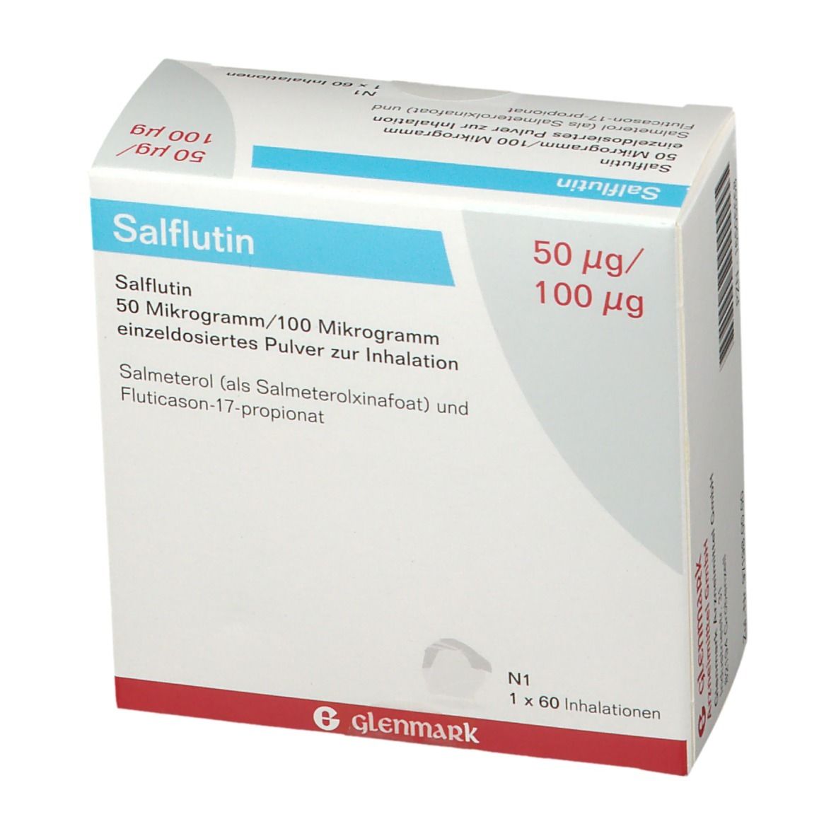 Salflutin 50 µg/100 µg/Dosis