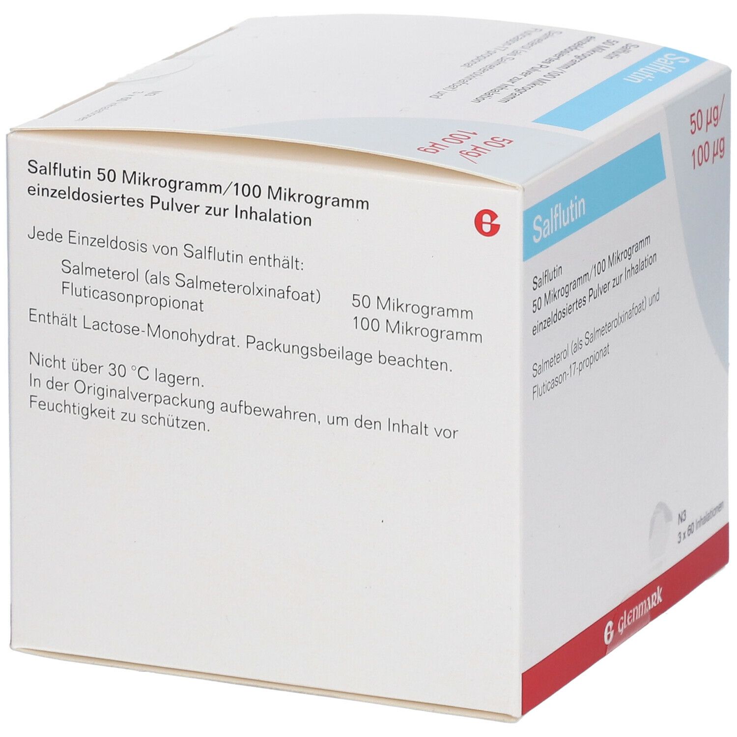 Salflutin 50 µg/100 µg/Dosis