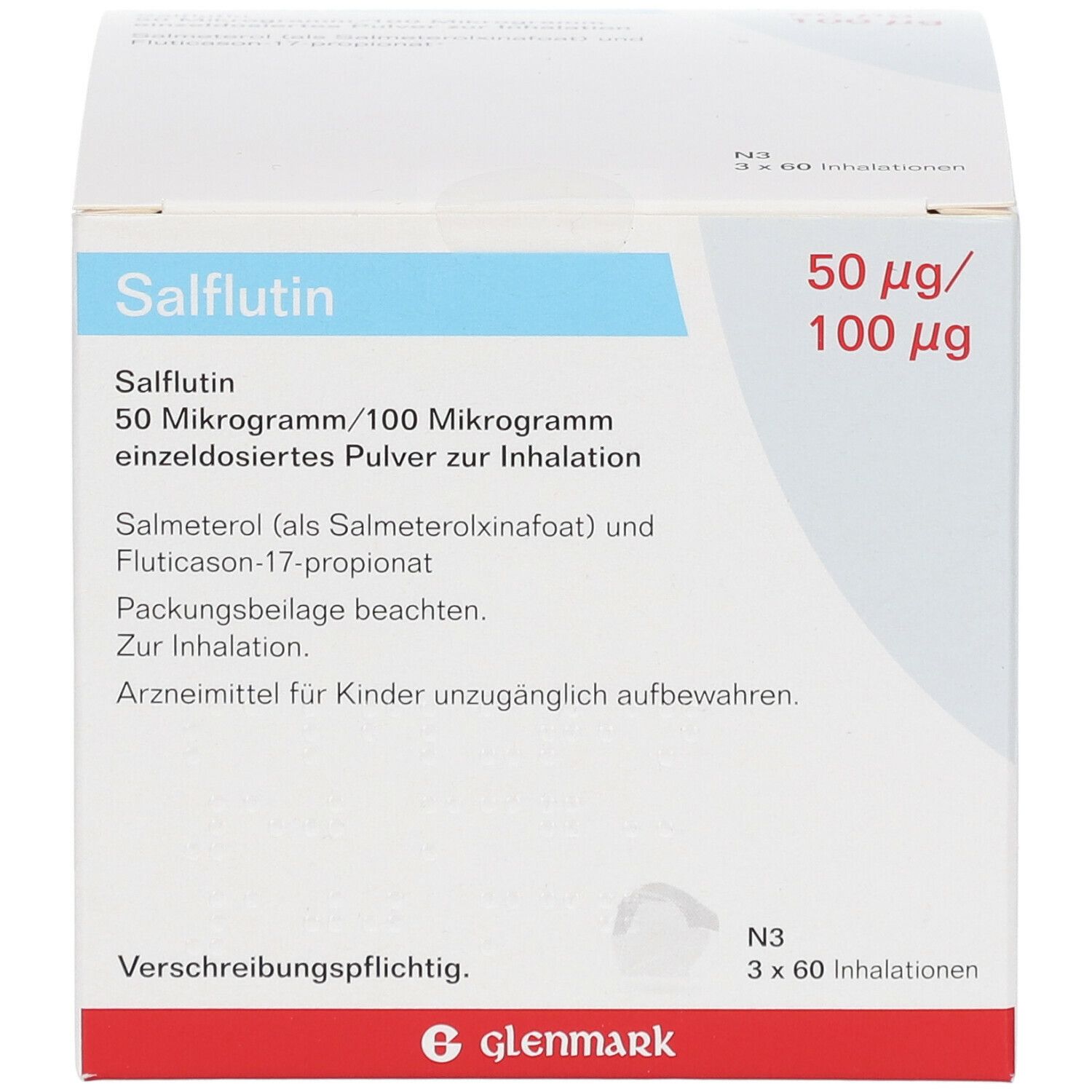 Salflutin 50 µg/100 µg/Dosis