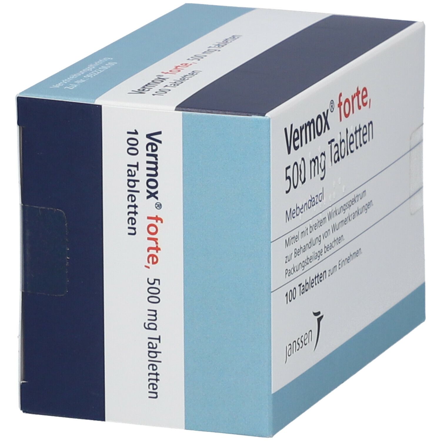 Vermox forte 500 mg Tabletten 100 St