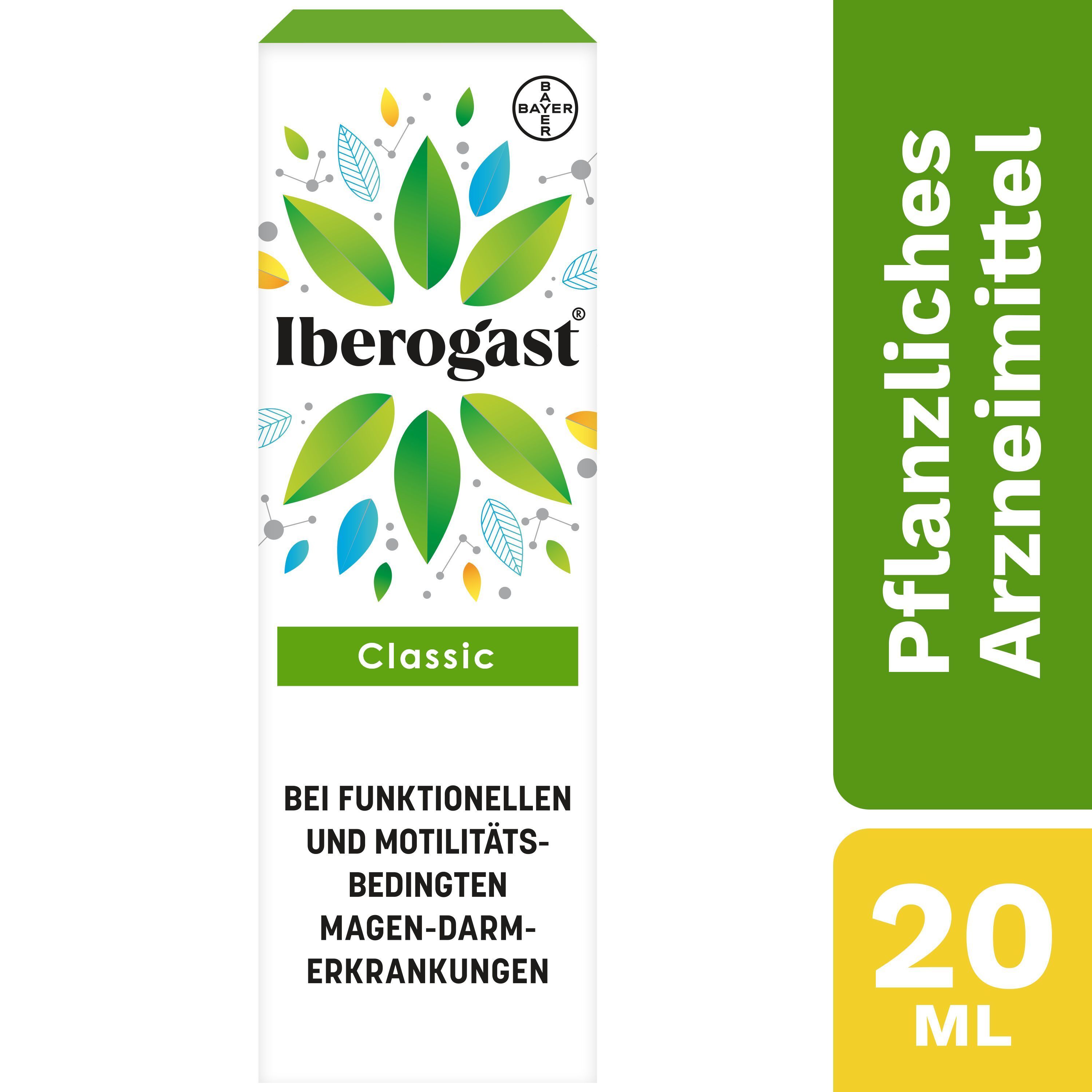 Iberogast® Classic Arzneimittel bei motilitätsbedingten und funktionellen Magen-Darm-Beschwerden