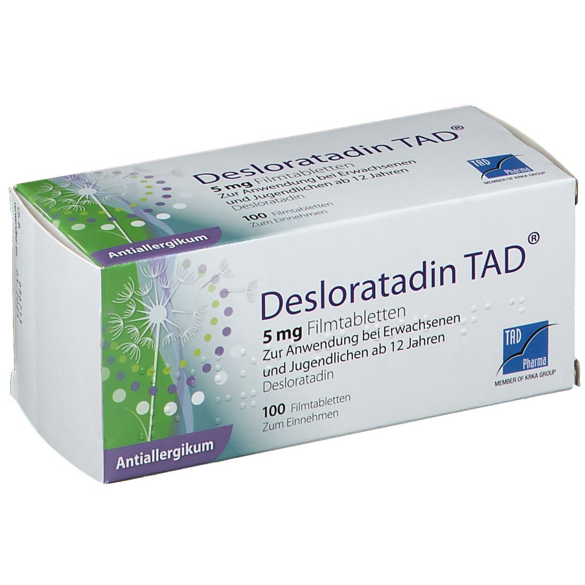 Desloratadin TAD® 5 mg Filmtabletten 100 St - shop-apotheke.com