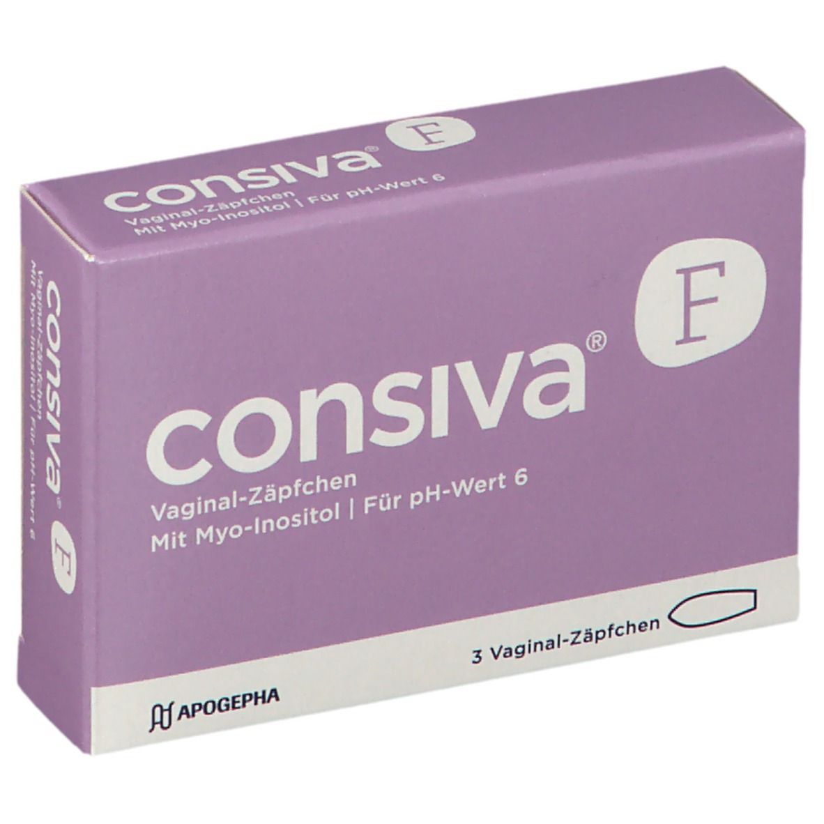 consiva® F Vaginal-Zäpfchen