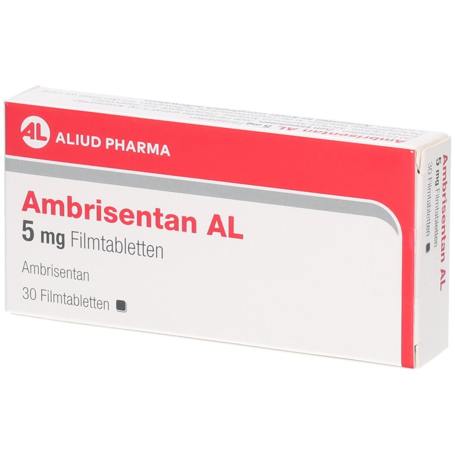 Ambrisentan AL 5 mg Filmtabletten Verpackung.