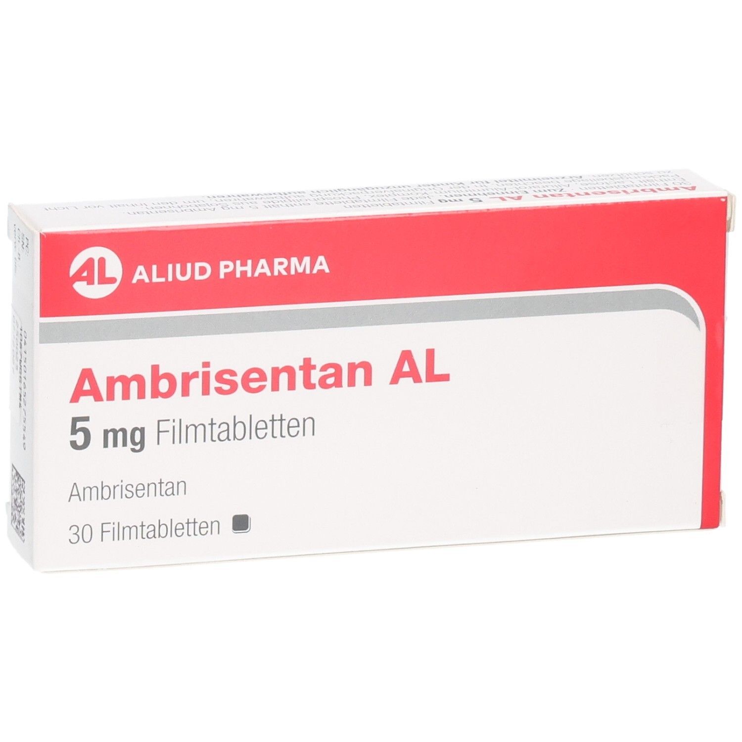Ambrisentan AL 5 mg Filmtabletten Verpackung.