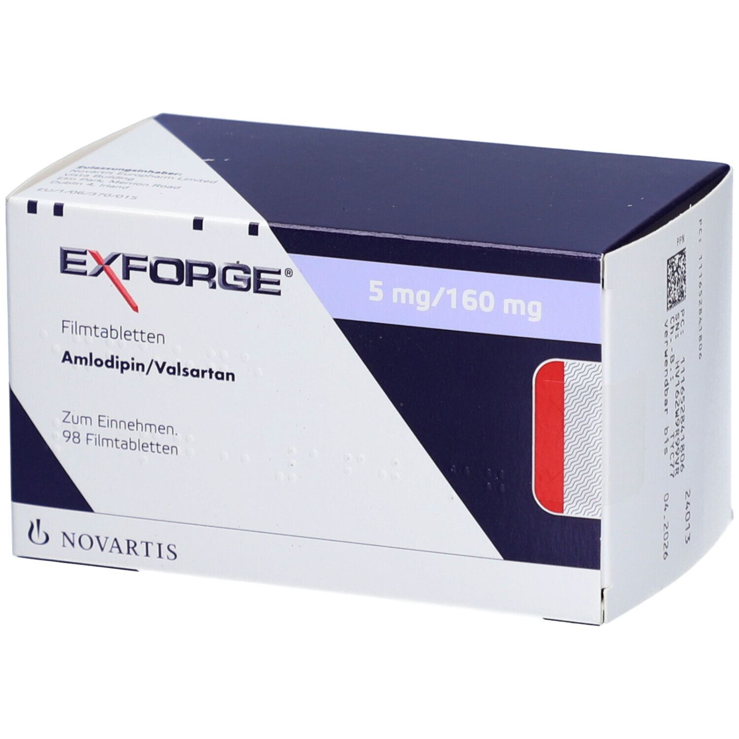 Exforge 5 mg/160 mg