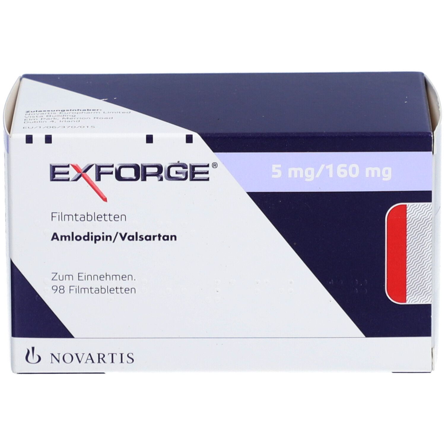 Exforge 5 mg/160 mg