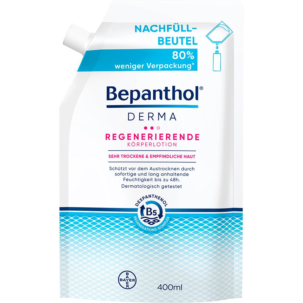 Bepanthol® DERMA Lotion corps régénérante Pack de recharge