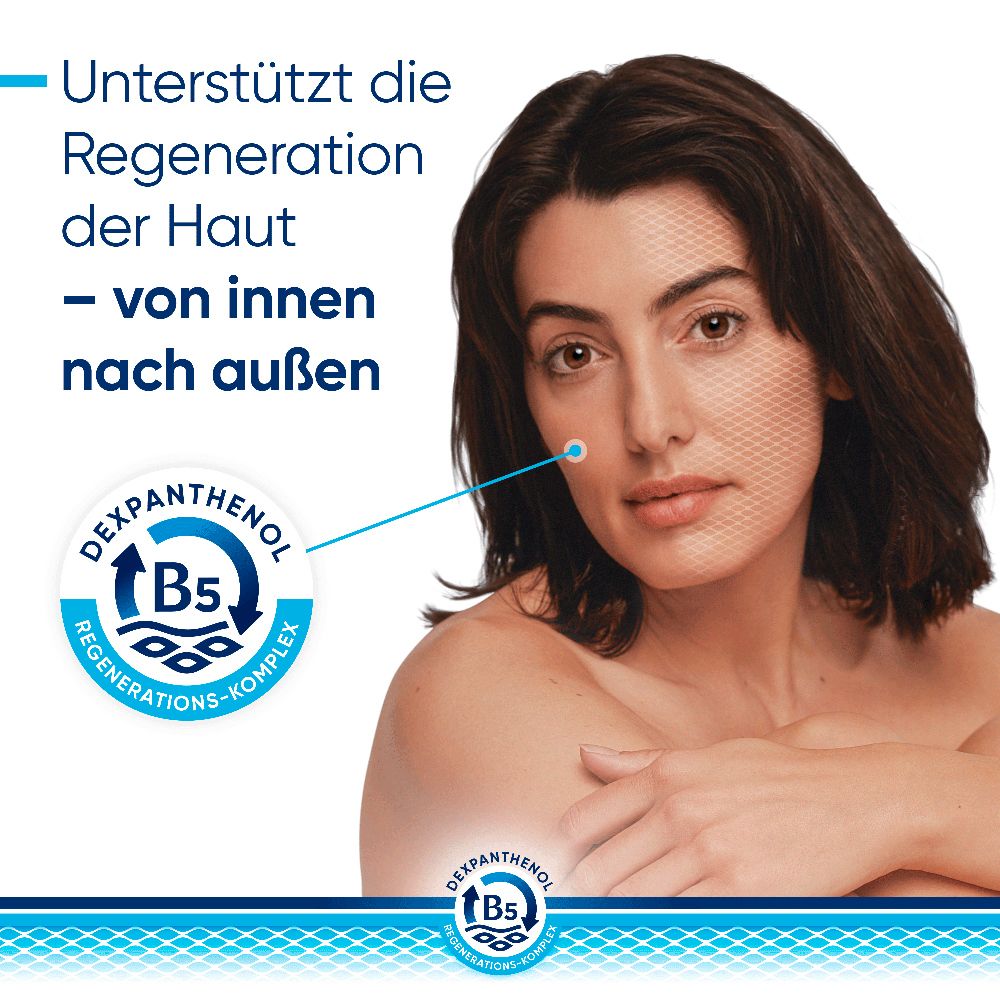 Bepanthol® DERMA Mildes Gesichtswaschgel, mildes Gesichtswaschgel für empfindliche und trockene Haut, dermatologisch getesteter Feuchtigkeitsspender mit Dexpanthenol