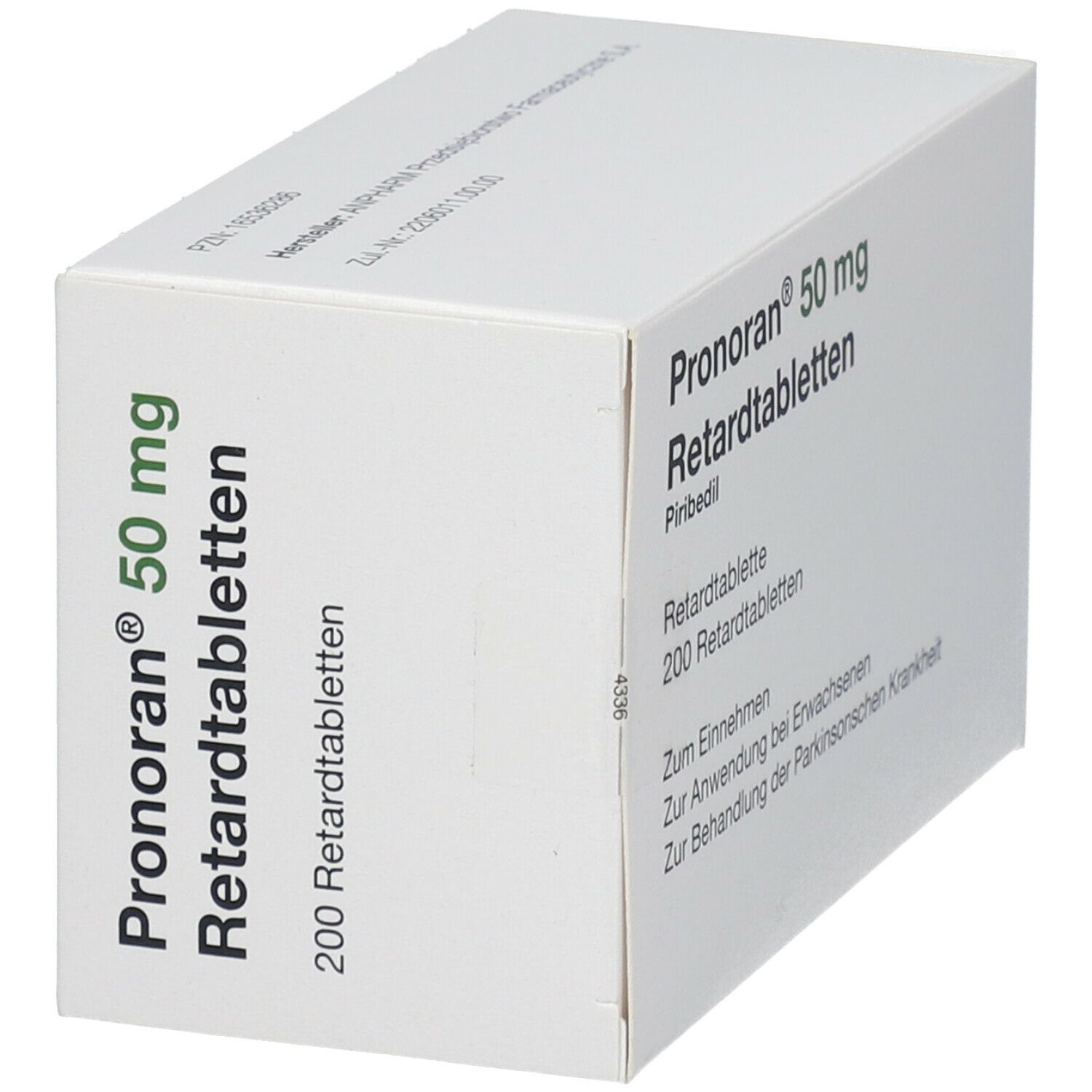 Pronoran 50 mg Retardtabletten 200 St Retard-Tabletten