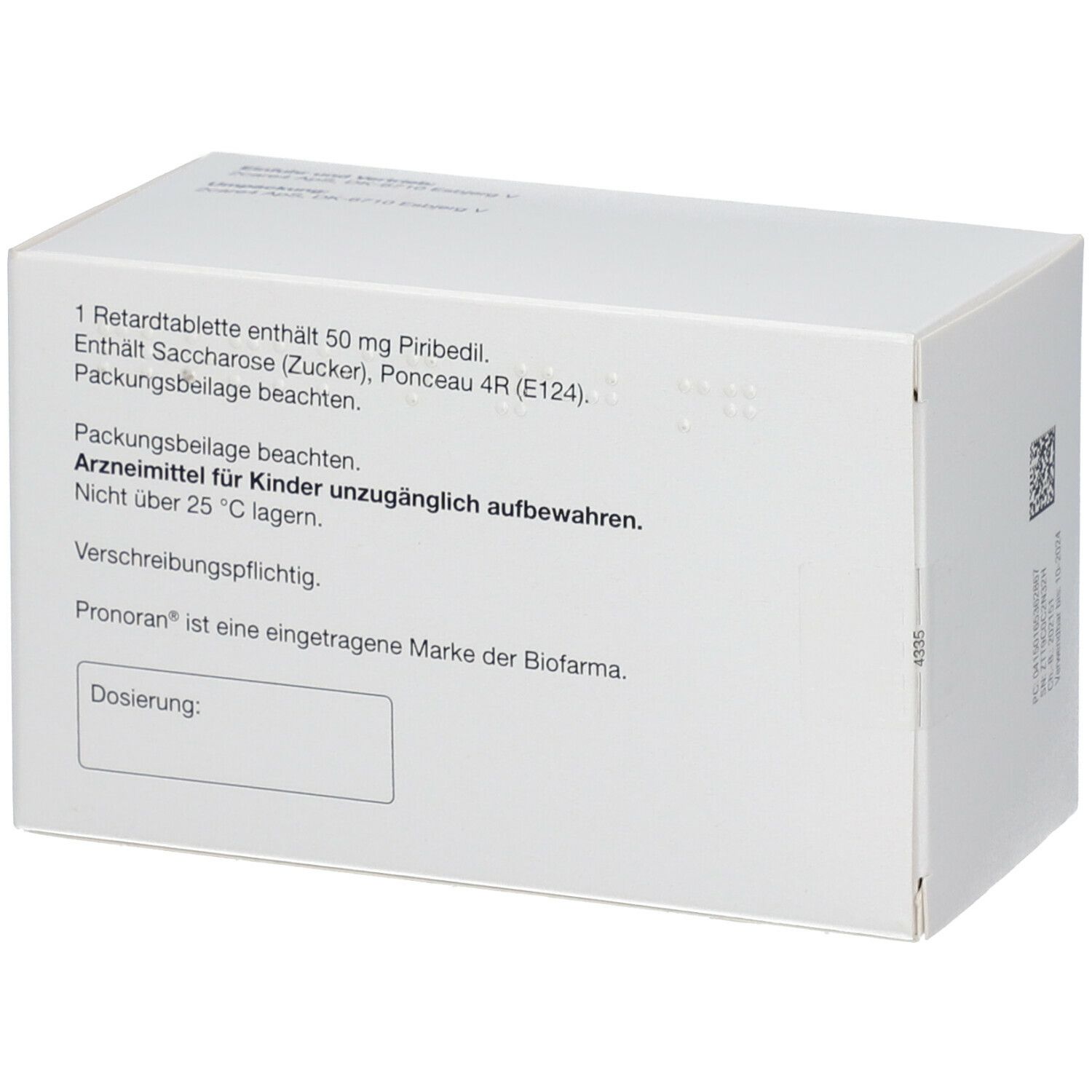Pronoran® 50Mg 200 St mit dem ERezept kaufen Shop Apotheke