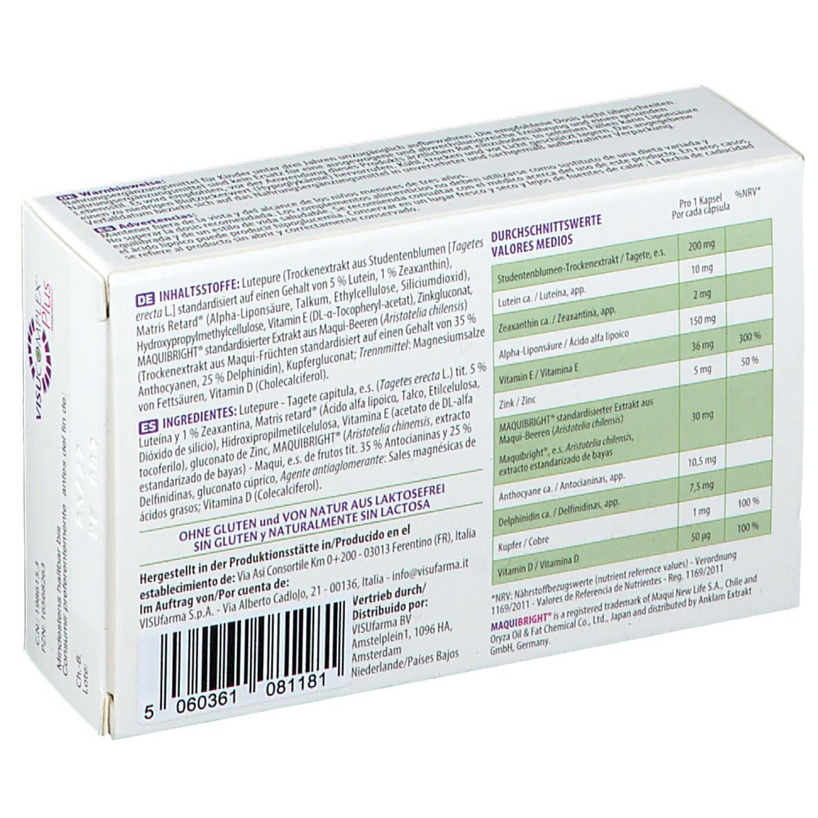 VISUCOMPLEX™ Plus MAQUIBRIGHT™