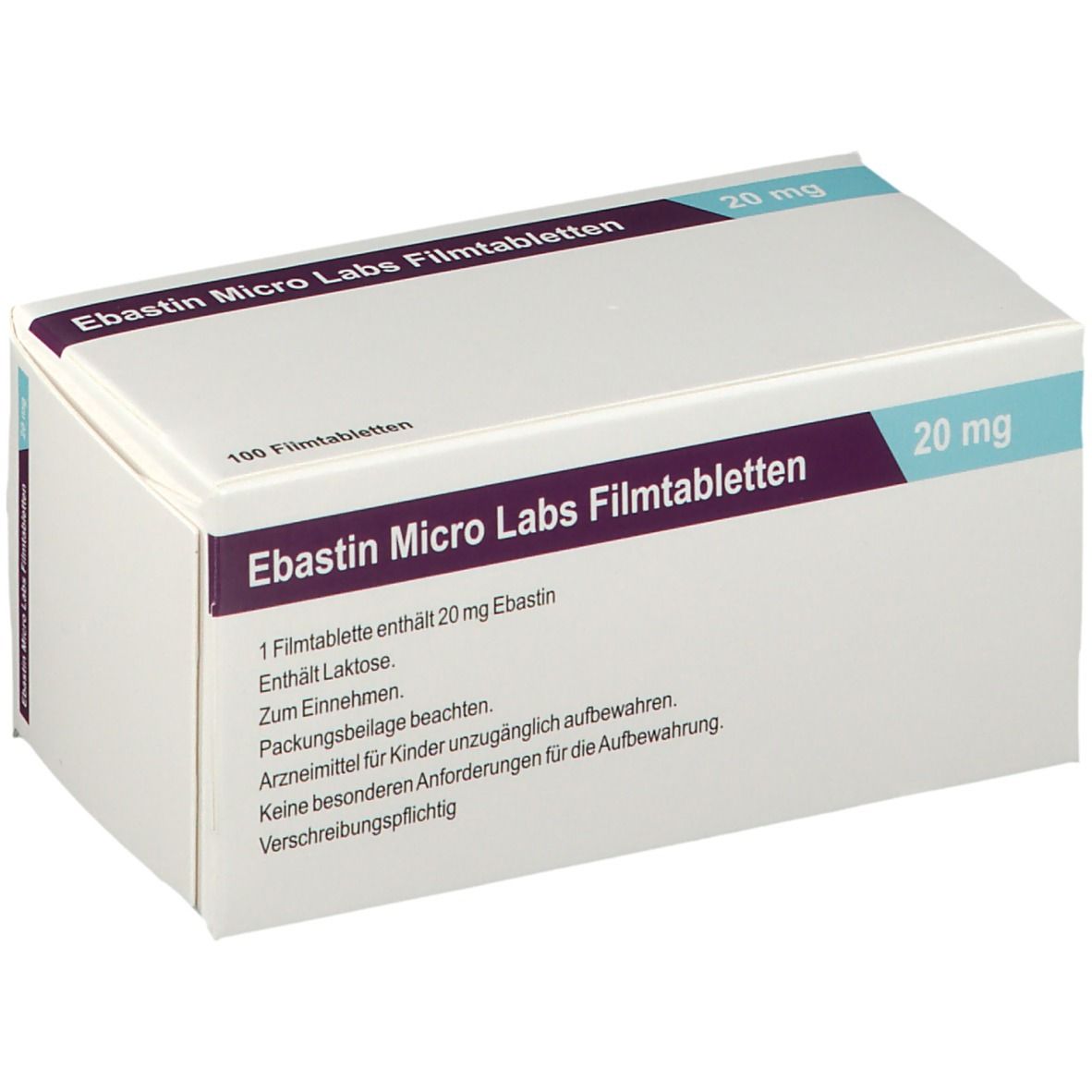 Ebastin Micro Labs 20 mg 100 St mit dem E-Rezept kaufen - Shop Apotheke