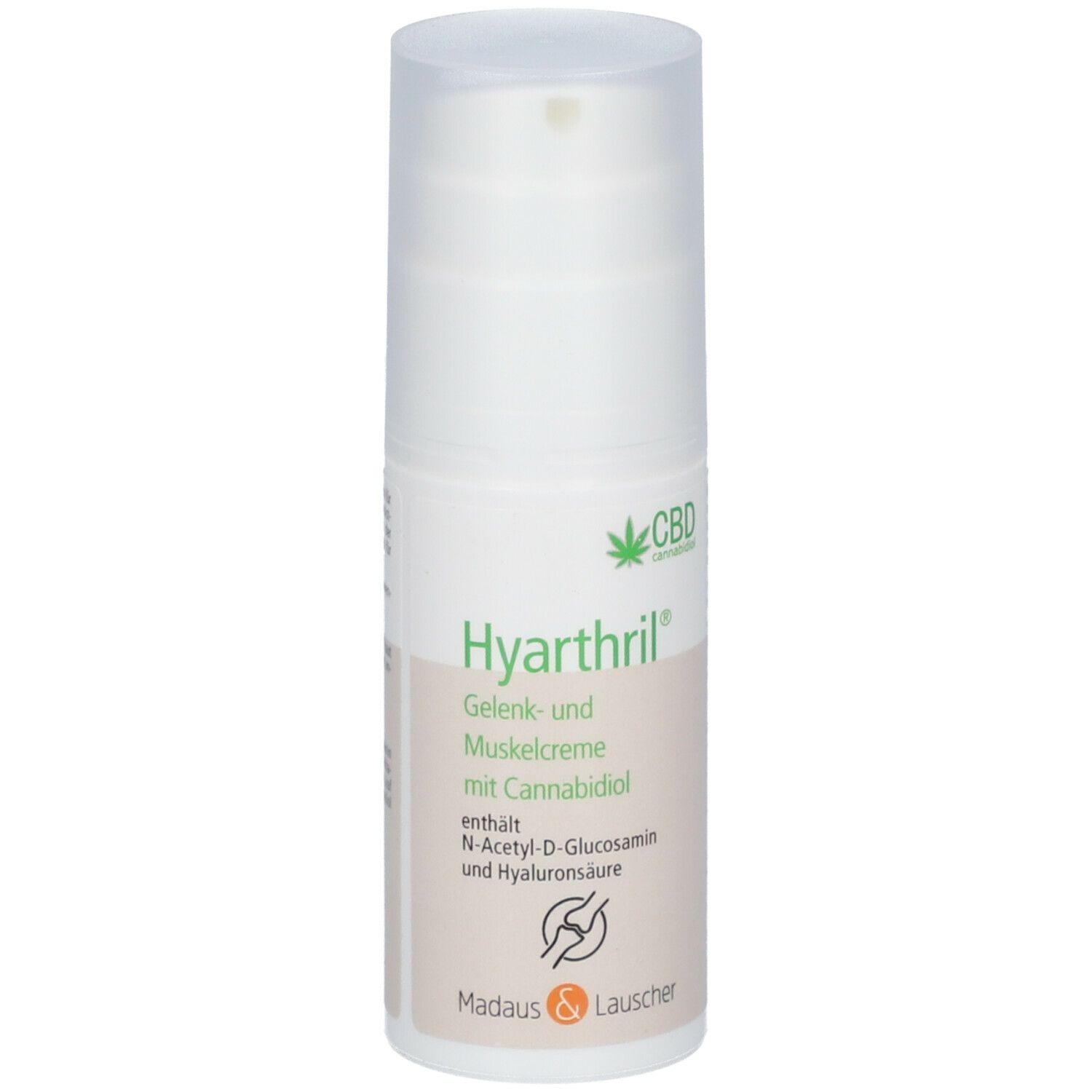 Hyarthril Gelenk- und Muskelcreme mit Cannabidiol 50 ml Creme