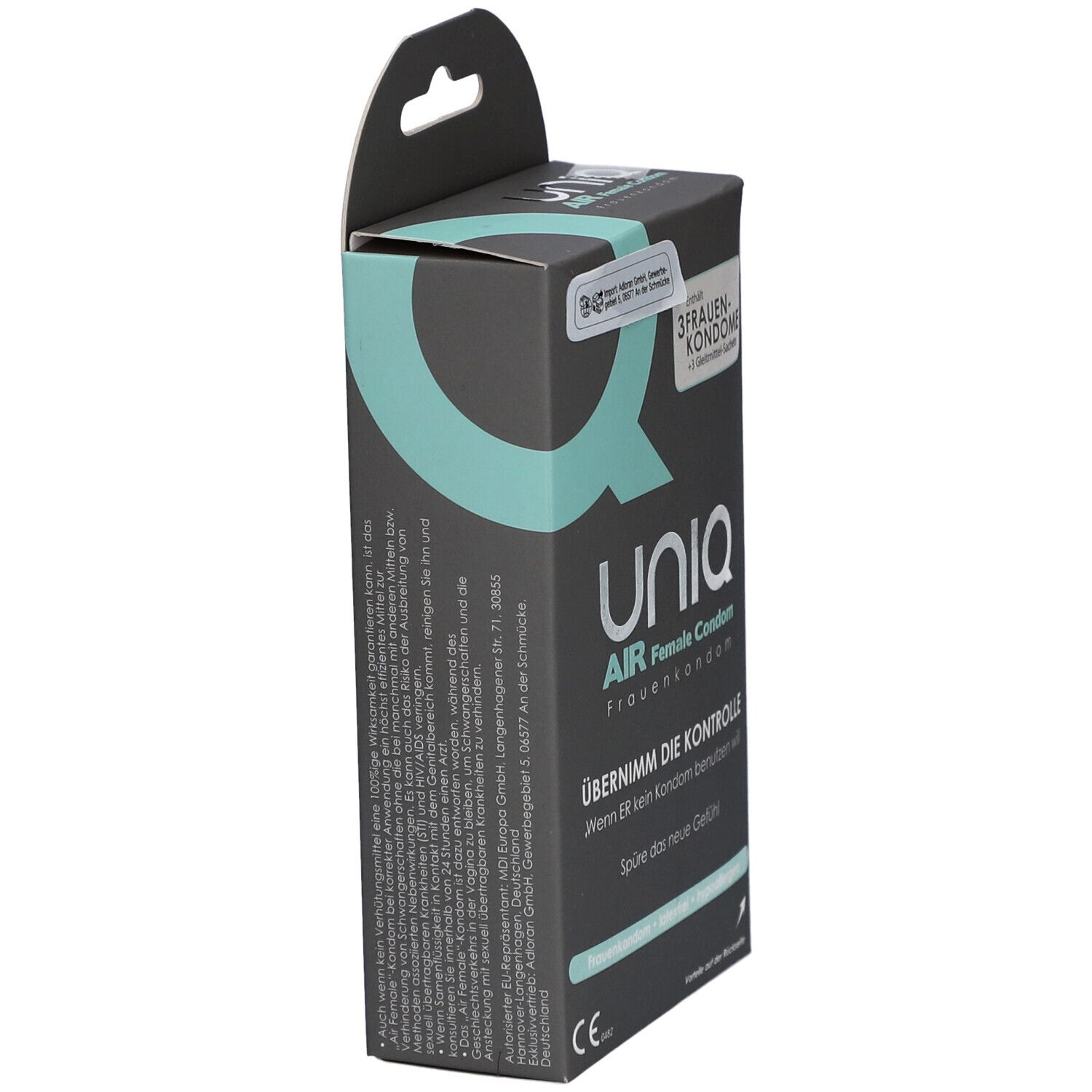 Pasante *Internal Condom* Femidom, latexfreie Frauenkondome