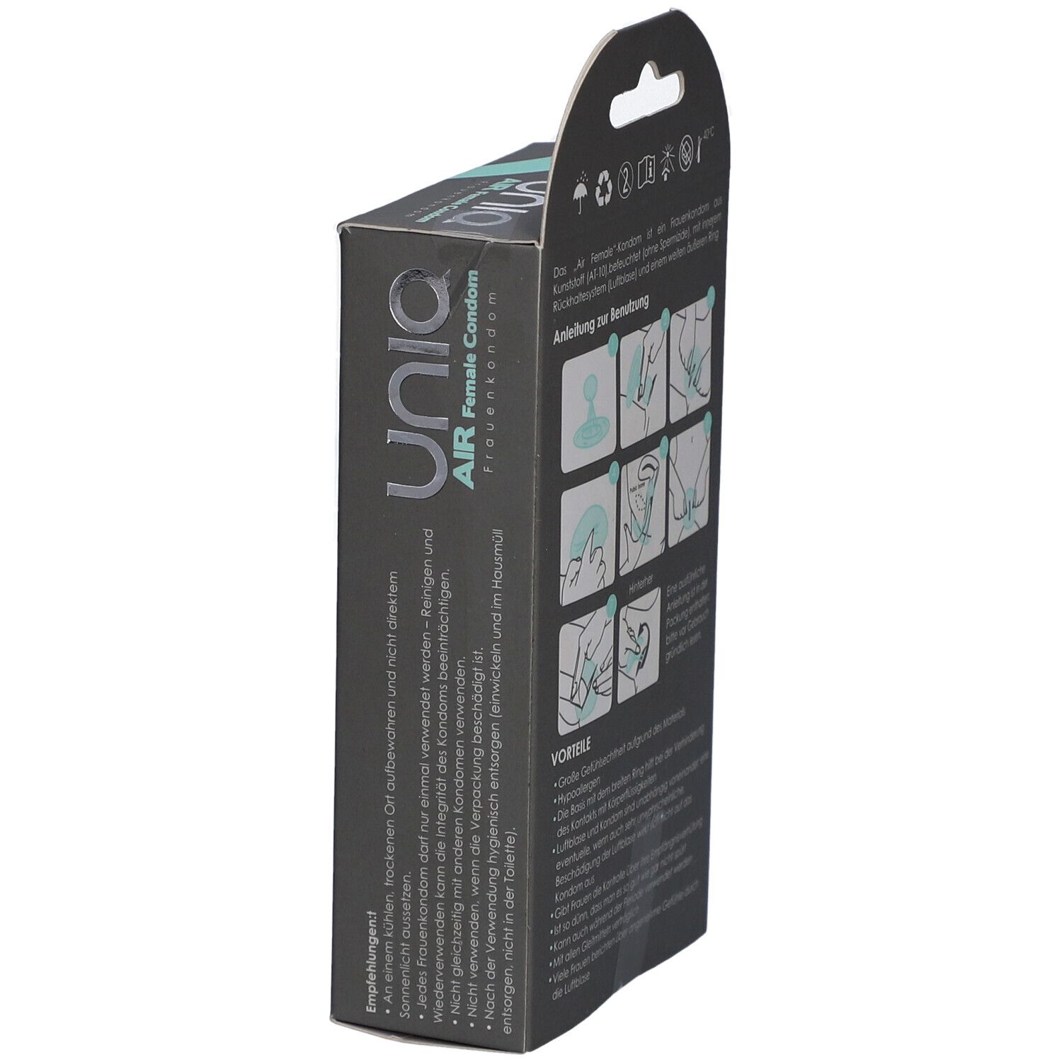 Pasante *Internal Condom* Femidom, latexfreie Frauenkondome