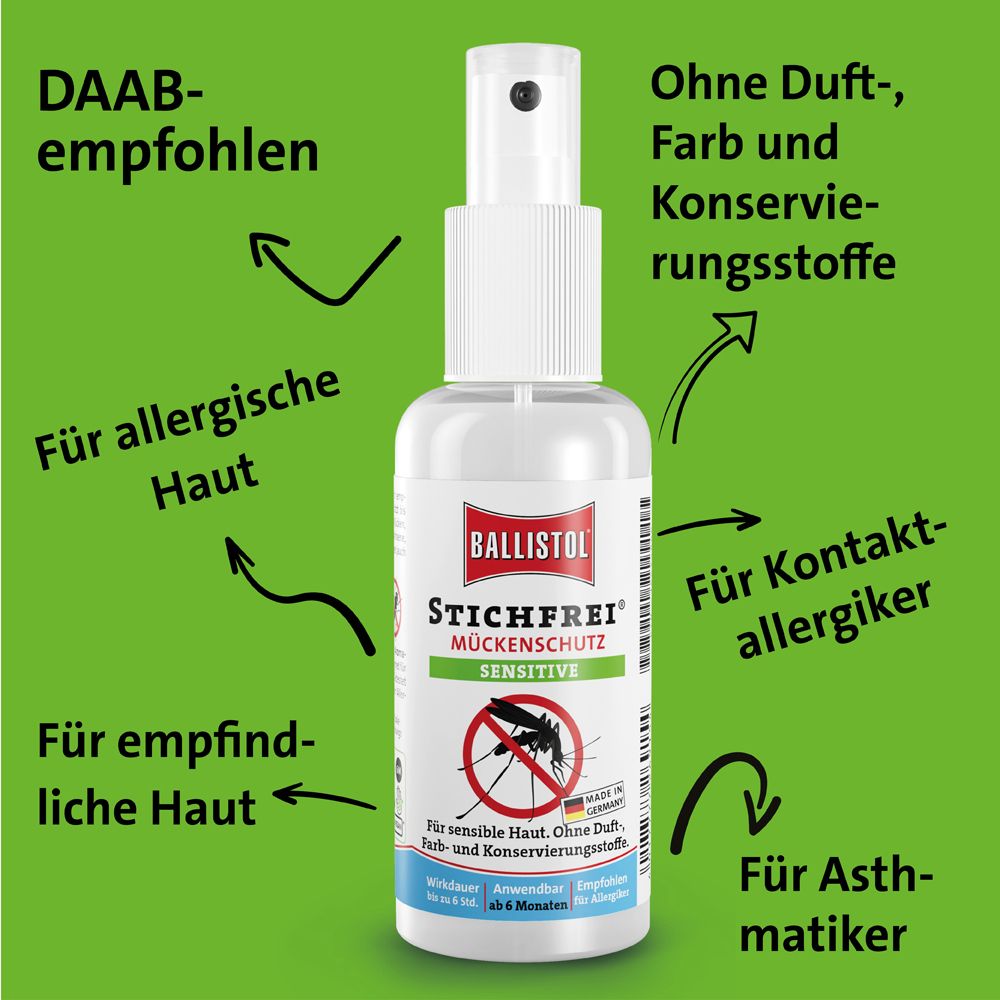 Ballistol Stichfrei® Sensitiv Mückenspray