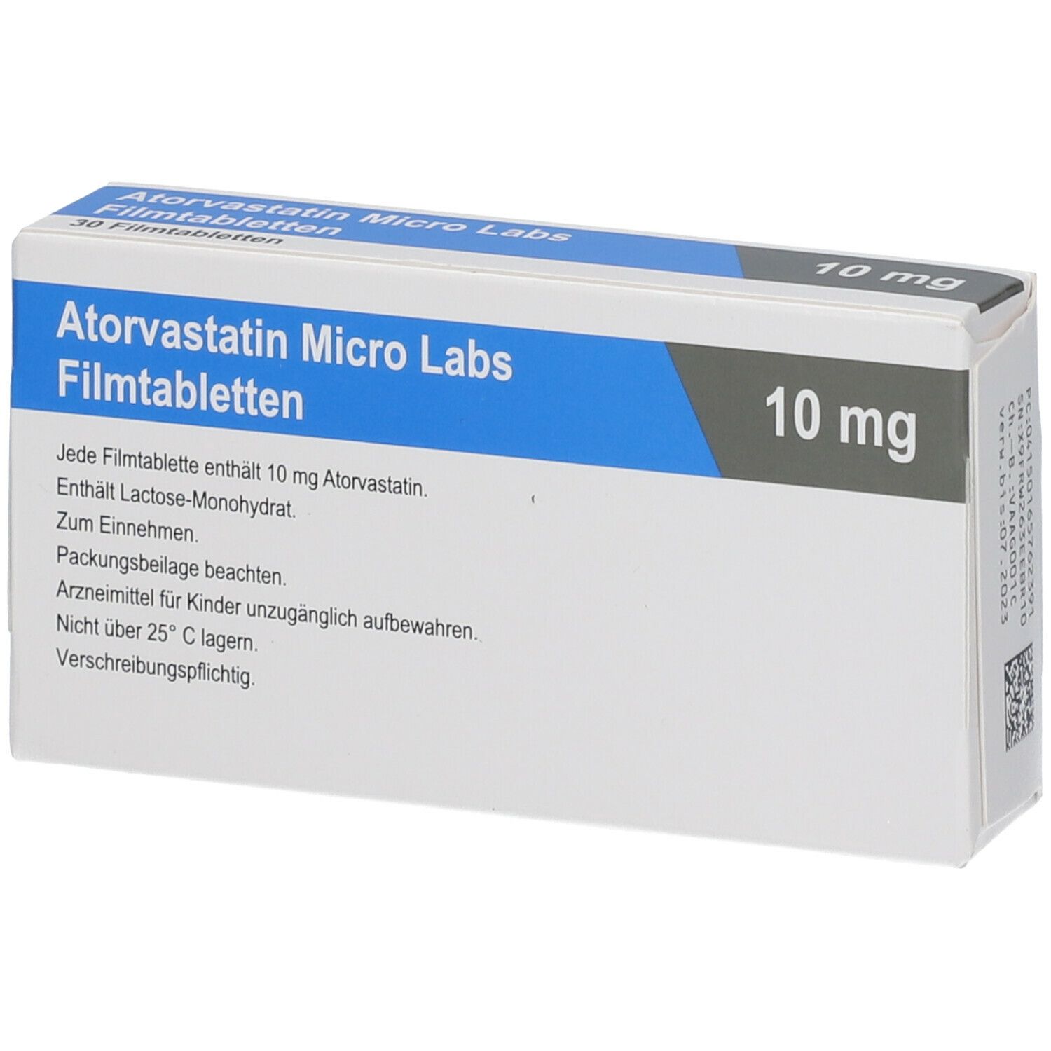 ATORVASTATIN Micro Labs 10 mg Filmtabletten